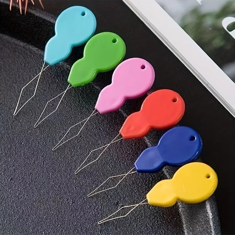 Embroidery Yarns - Plastic Needle Thread - Easy Threading