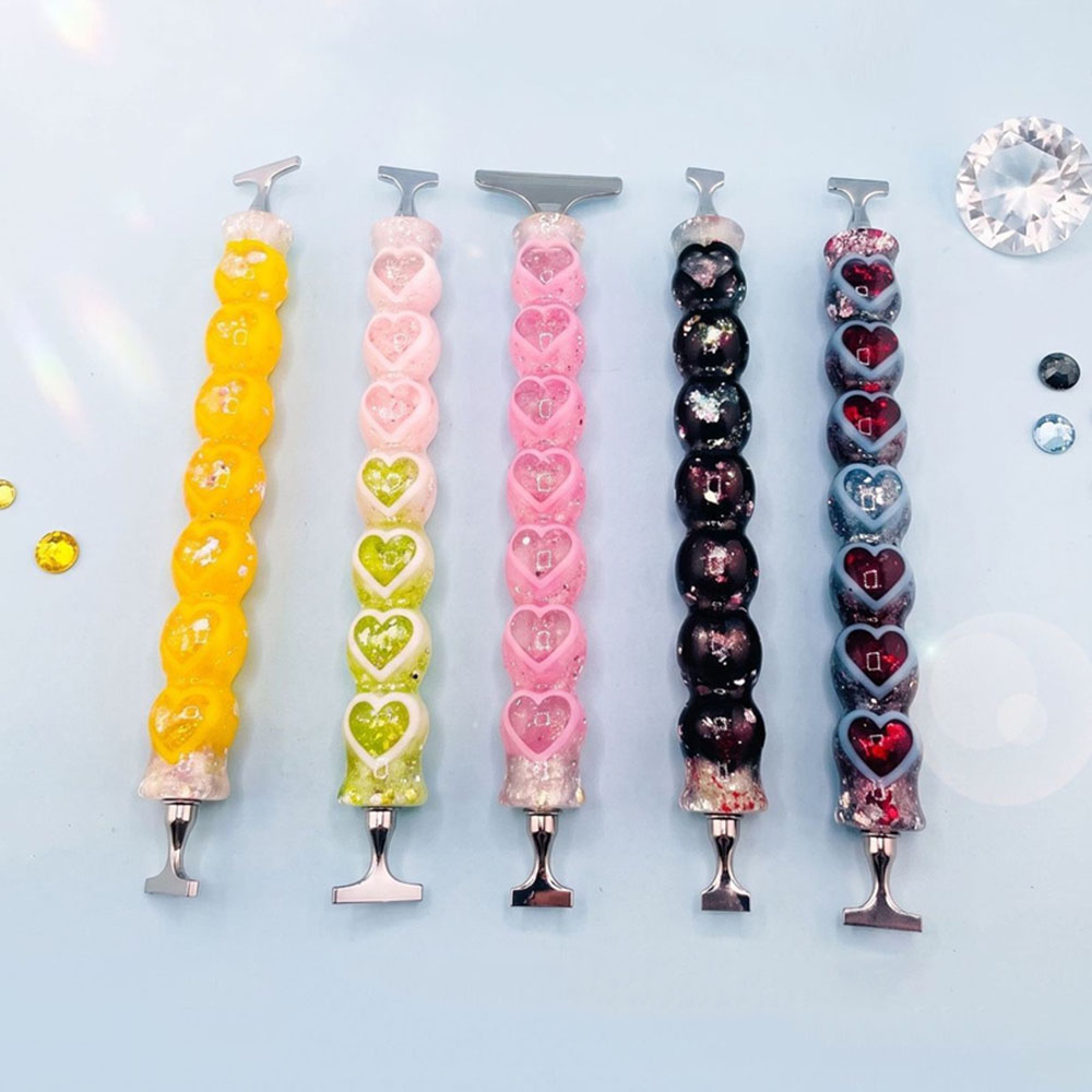 Embroidery Details - New Heart Shape Diamond Painting Pen