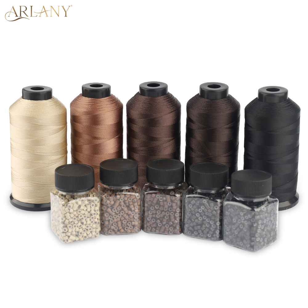 Embroidery Yarns - ARLANY 1000Pcs Micro Rings Links Beads