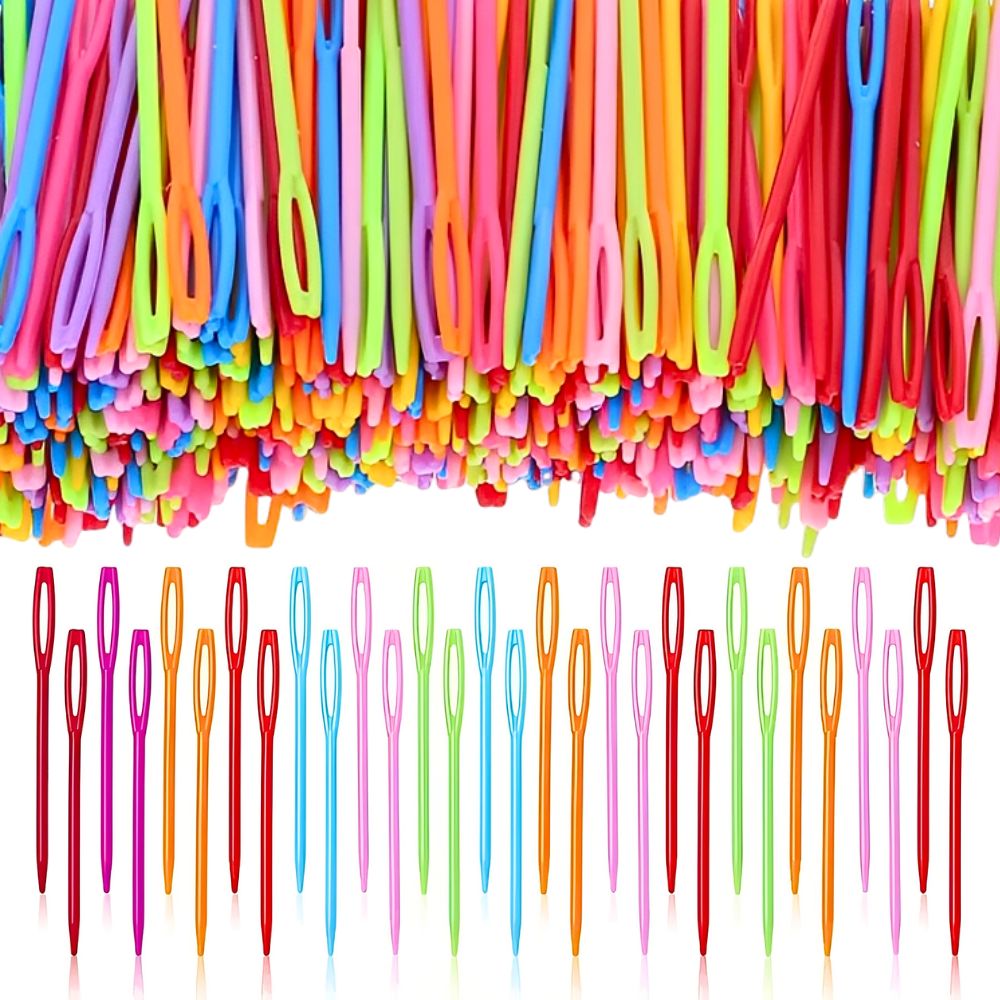Embroidery Yarns - 50/150pcs 7cm Random Blunt Tip Sewing