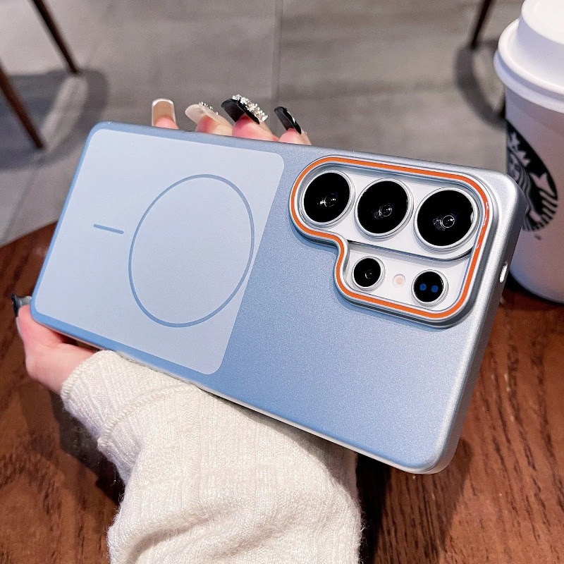 Embroidery Art Painting - Frosted Metallic Paint For Magsafe Phone