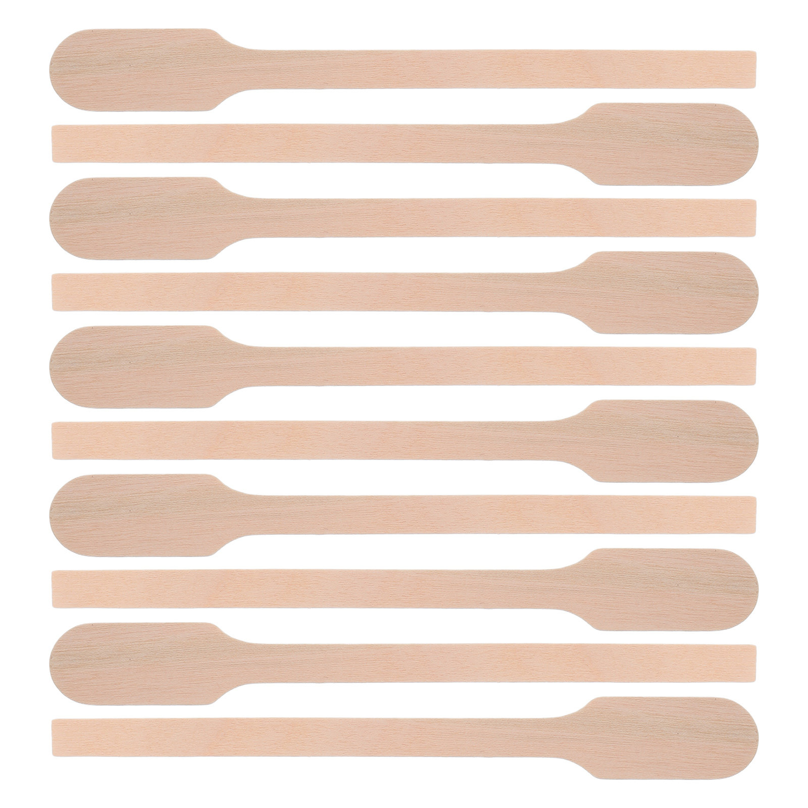 Embroidery Art Painting - 200Pcs Wooden Paint Stirring Sticks 5