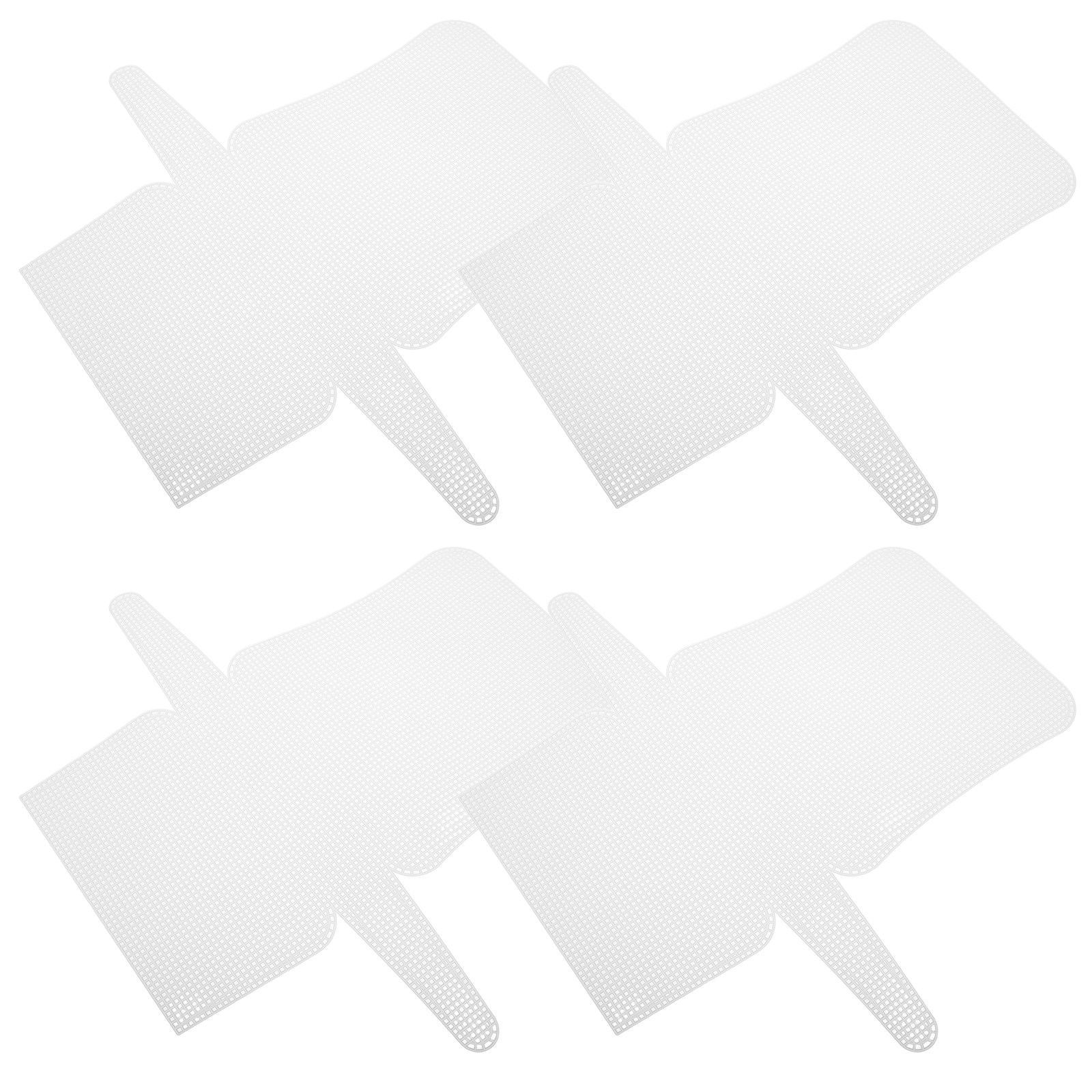 Embroidery Yarns - 4Pcs Plastic Mesh Canvas Sheets Blank