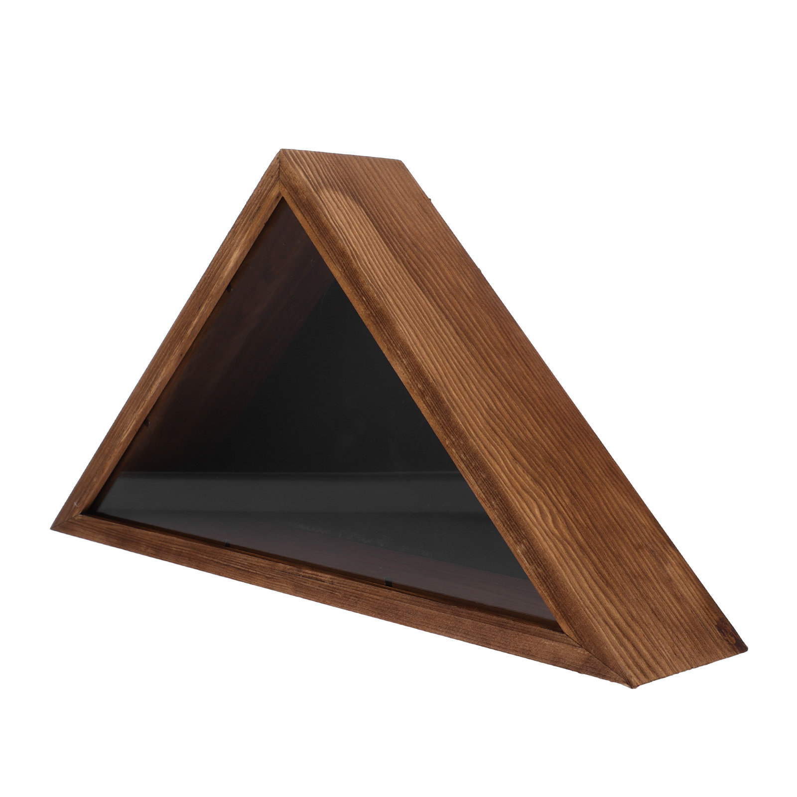 Frame Display Wood - Flag Container Storage Presentation Case Holder
