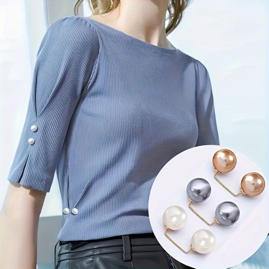 Embroidery Kaftan - Set of 6 Fashion Pearl Pins
