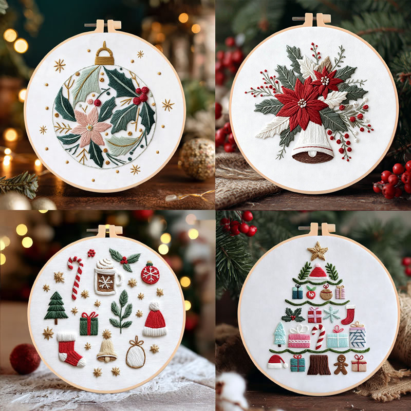 DIY Embroidery Christmas Tree  - Embroidery Diy ulasan dan harga