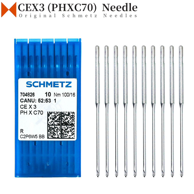 10 PCS CEX3 (PHXC70) Schmetz N - Embroidery Machine Barudan ulasan dan harga