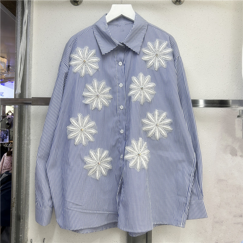 Blouses Women Shirt Vintage Tu - Embroidery Online ulasan dan harga
