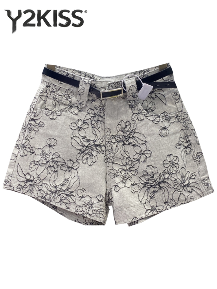 2026 Summer Women American Ret - Embroidery Jeans ulasan dan harga