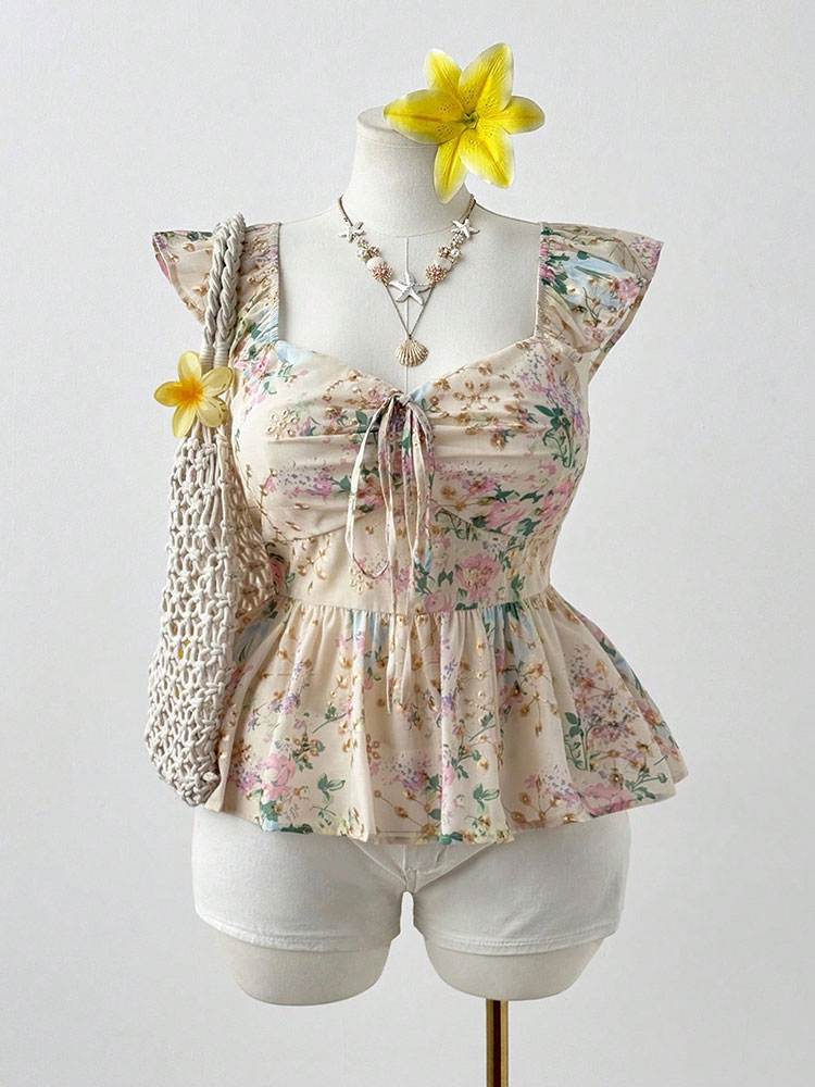 New Embroidery Floral Plus Siz - Embroidery Vest ulasan dan harga
