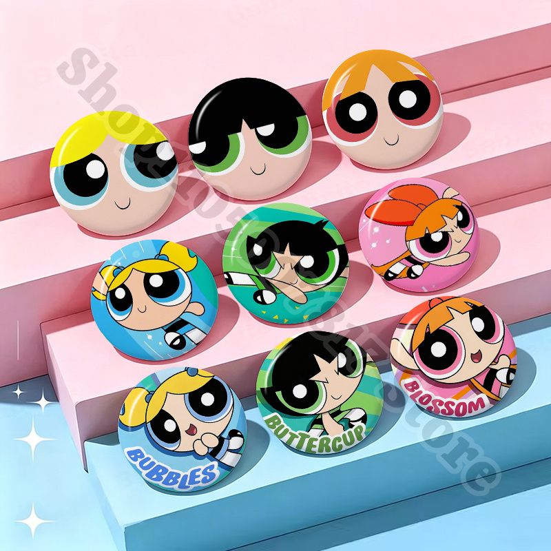 Kawaii The Powerpuffs Girls Ca - Embroidery Reddit ulasan dan harga