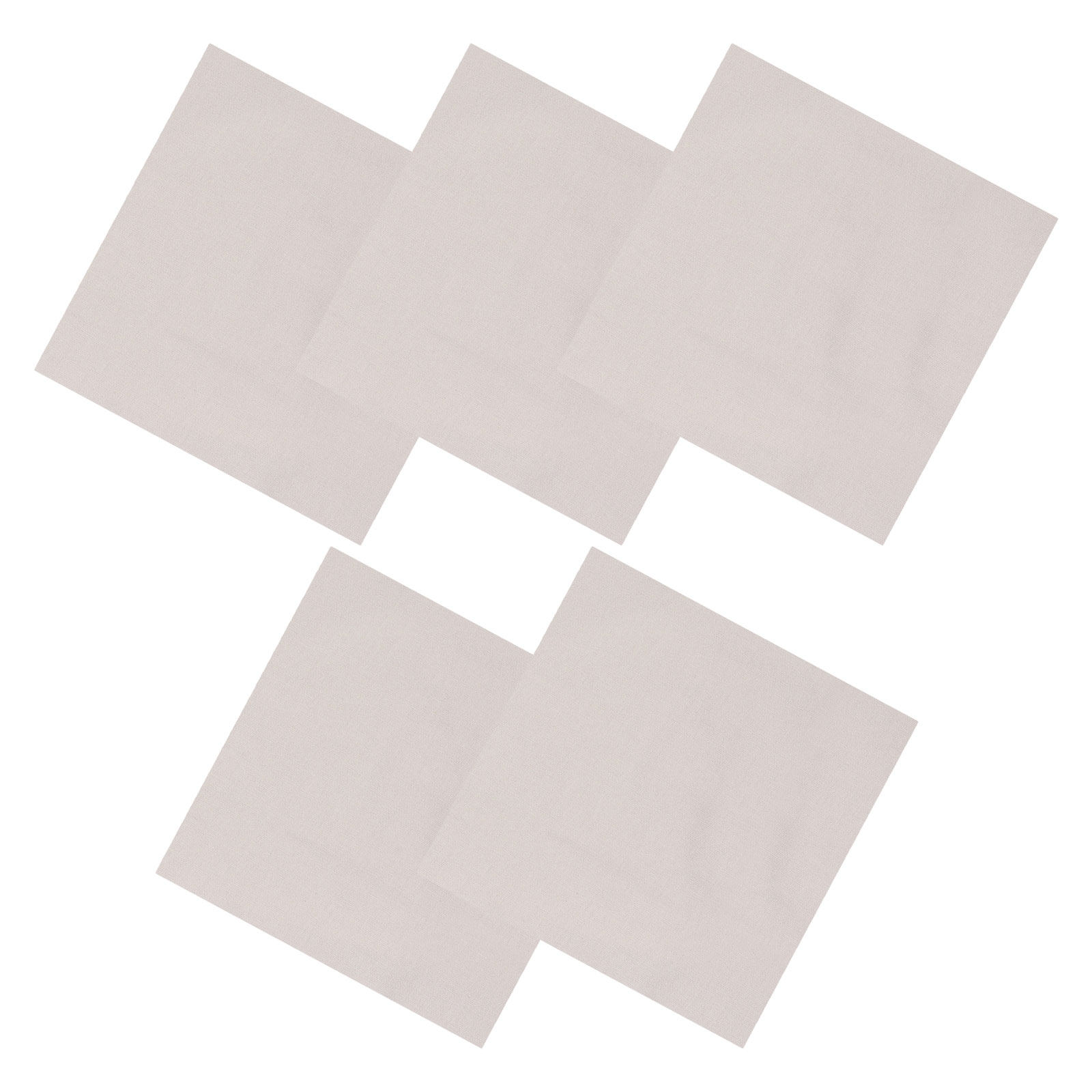 5Pcs Embroidery Fabric Cotton  - Embroidery Details ulasan dan harga