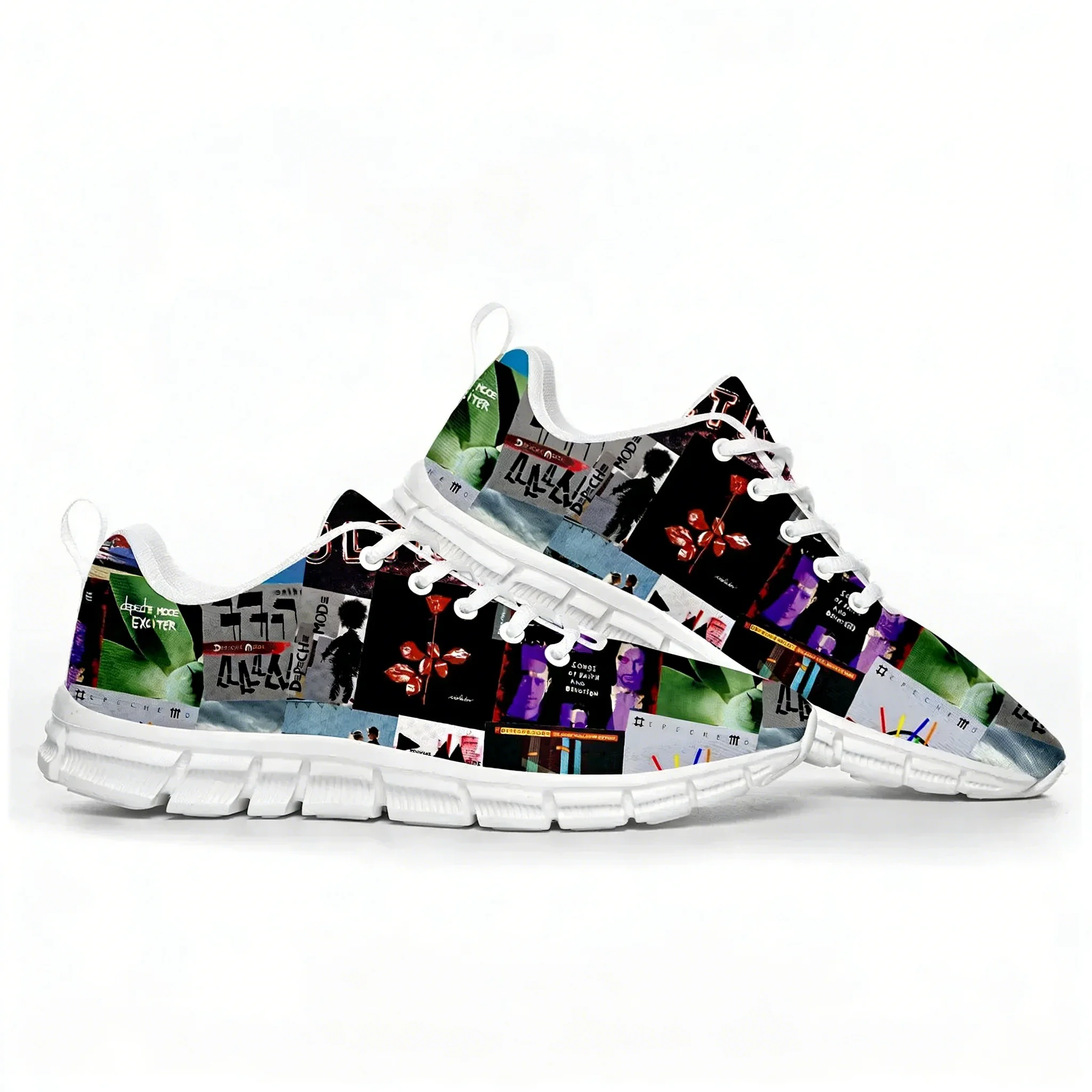 Depeche Rock Band Mode Sports  - Embroidery White ulasan dan harga