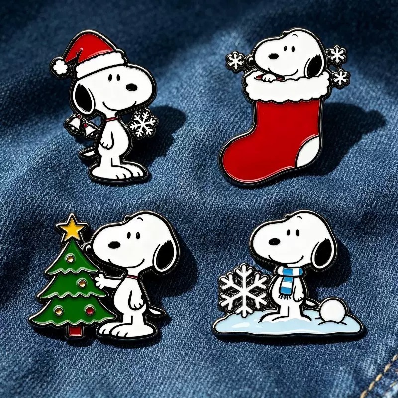 4pcs Christmas Cartoon Puppy D - Embroidery Reddit ulasan dan harga