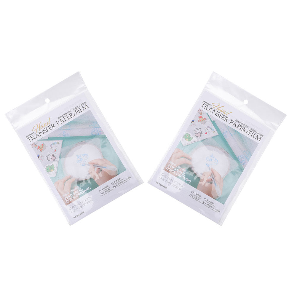 8 Pcs Embroidery Iron Backing  - Embroidery Pattern ulasan dan harga