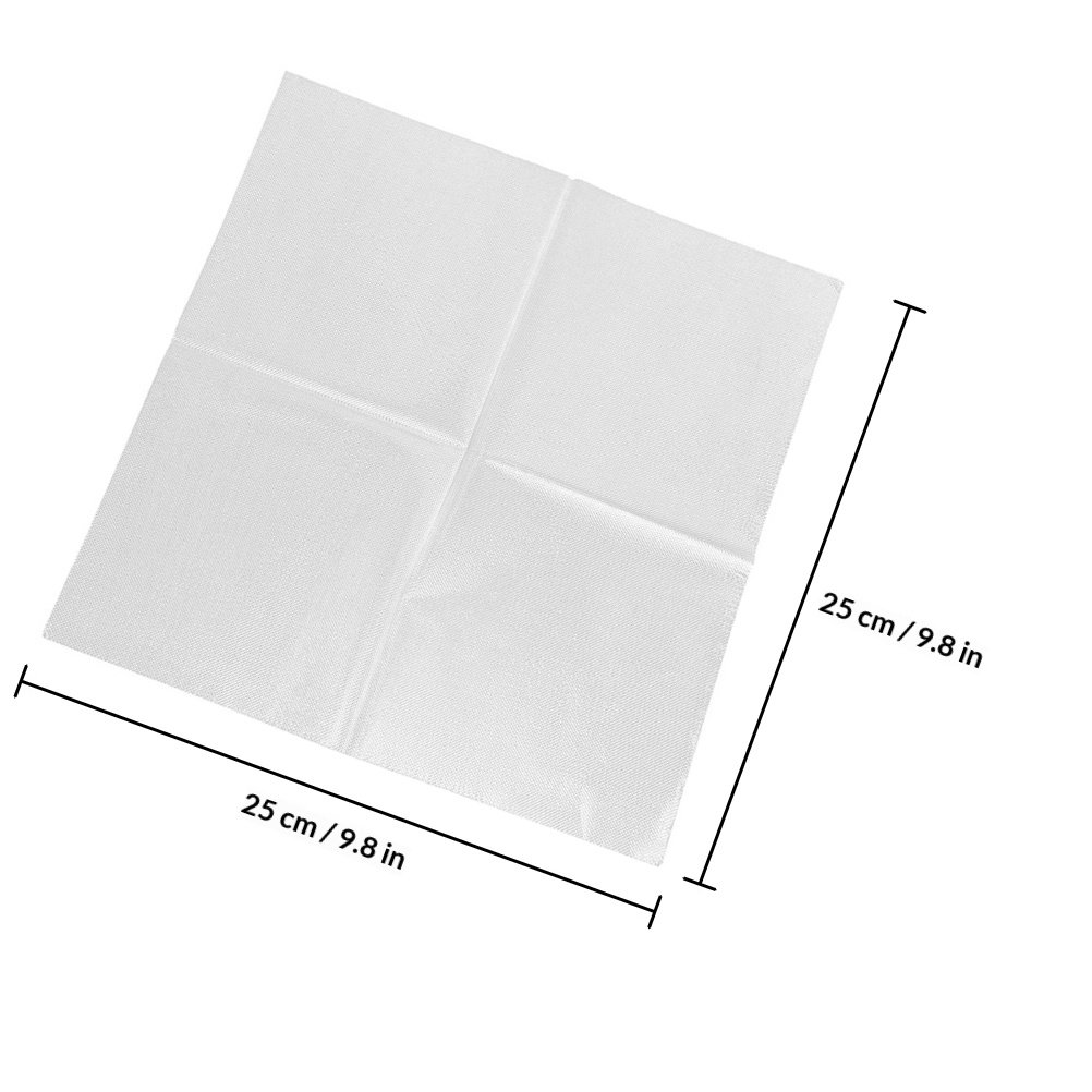 8 Pcs Embroidery Iron Backing  - Embroidery Pattern ulasan dan harga