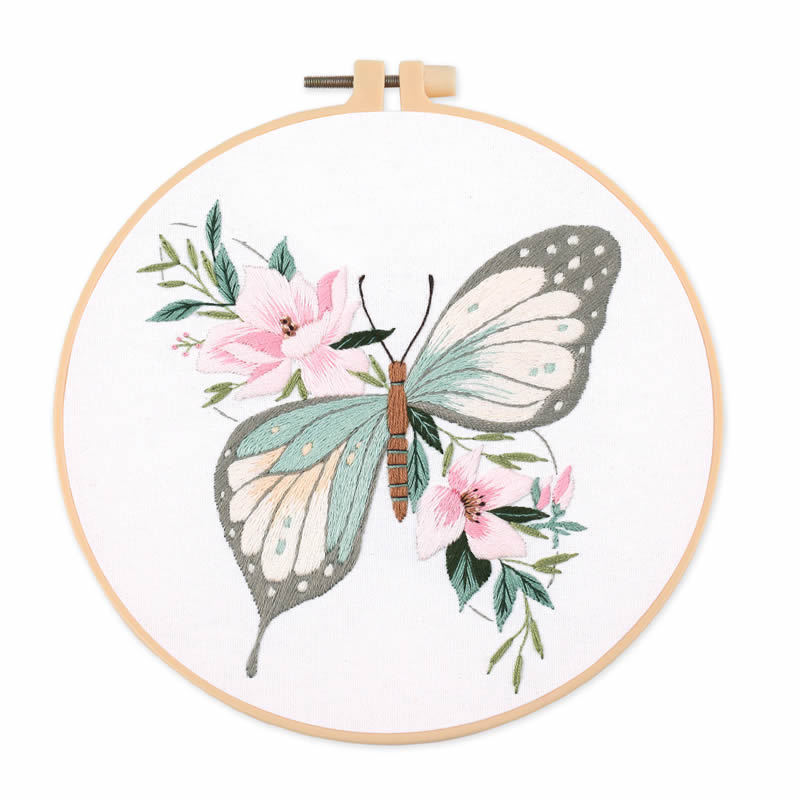 1pc 20X20CM 7.87 inch Embroide - Embroidery Diy ulasan dan harga