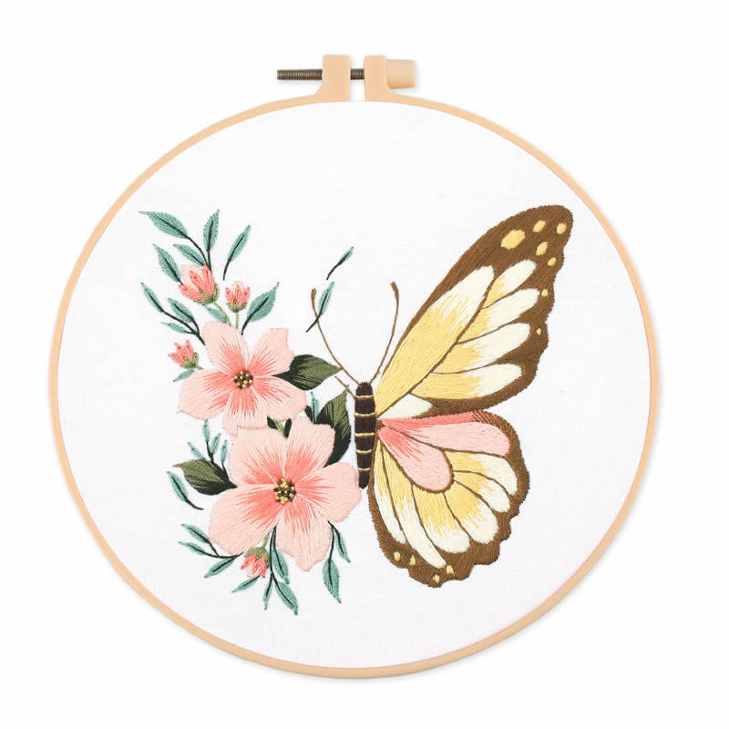 1pc 20X20CM 7.87 inch Embroide - Embroidery Diy ulasan dan harga