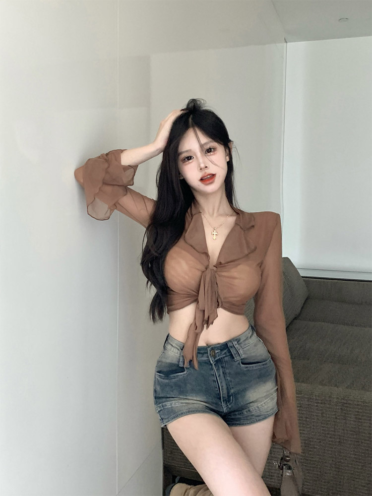 Long Flare Sleeve Blouses for  - Embroidery Online ulasan dan harga