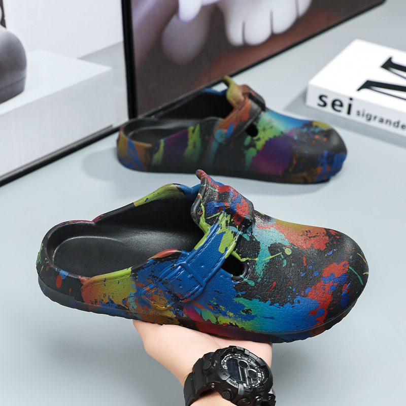 Men Women Graffiti Splash Pain - Embroidery Art Painting ulasan dan harga