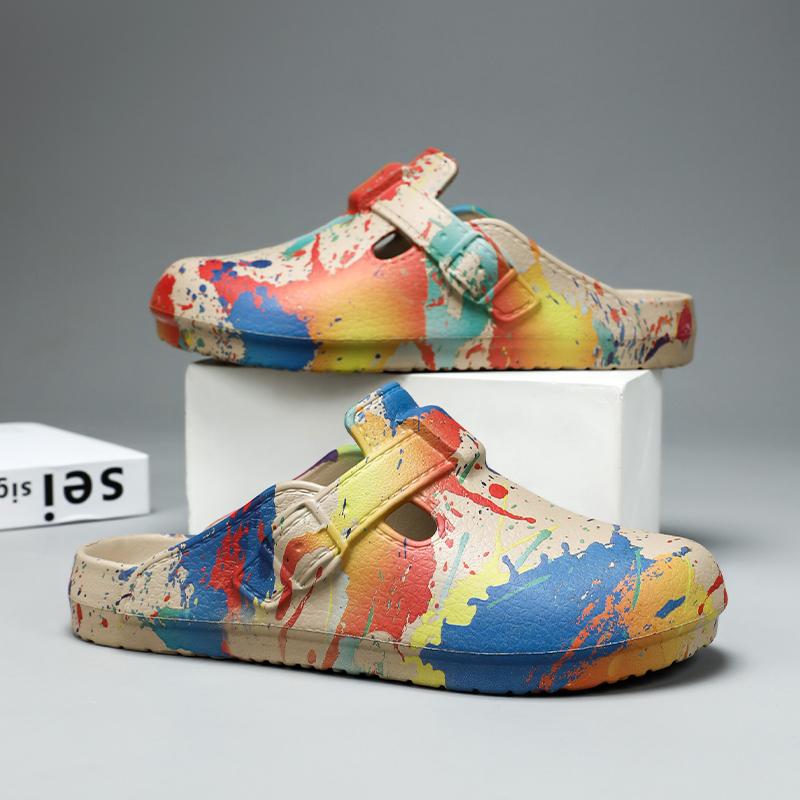 Men Women Graffiti Splash Pain - Embroidery Art Painting ulasan dan harga