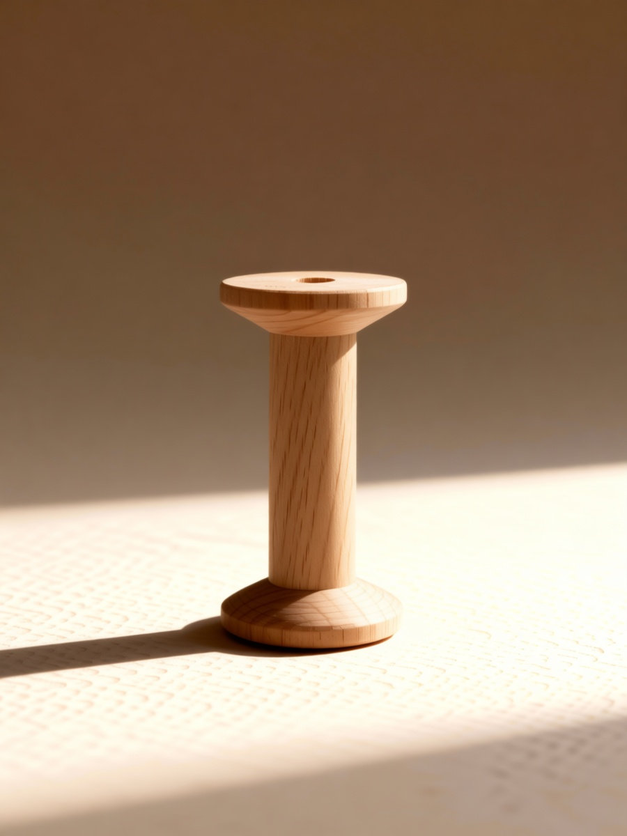 4Pcs Wooden Bobbin Set Handcra - Embroidery Diy ulasan dan harga