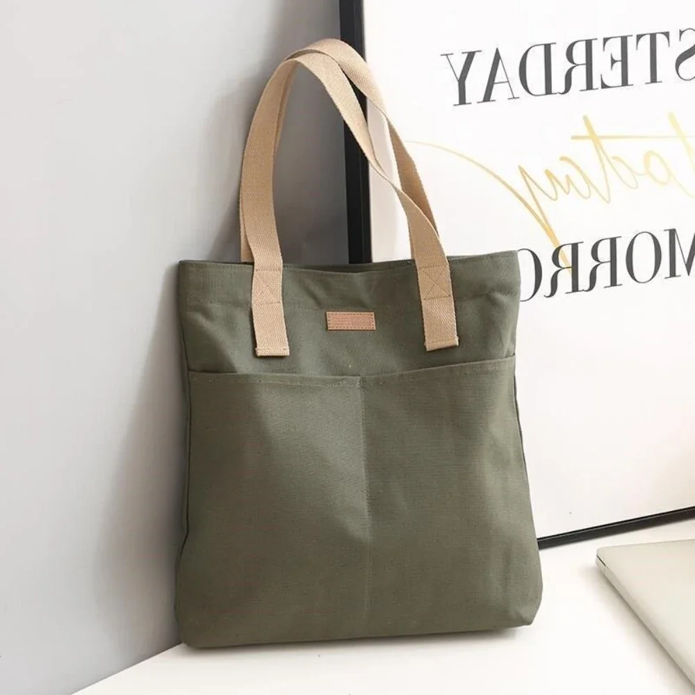 1Pc Women's Tote Bag Canvas Se - Embroidery Yarns ulasan dan harga