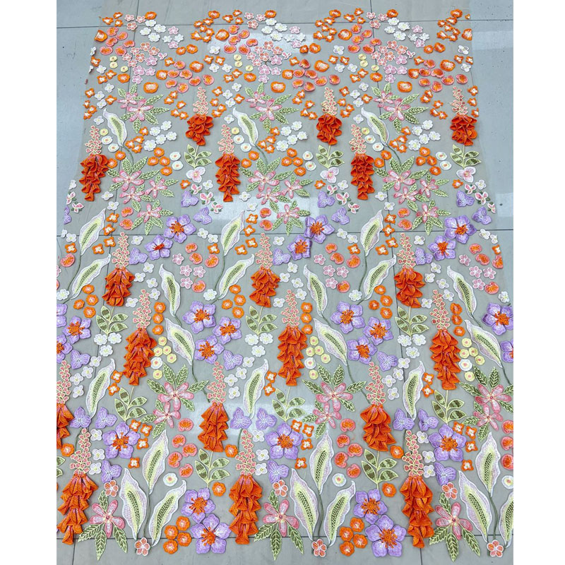 High-density yellow wind chime - Embroidery Yellow Flower ulasan dan harga