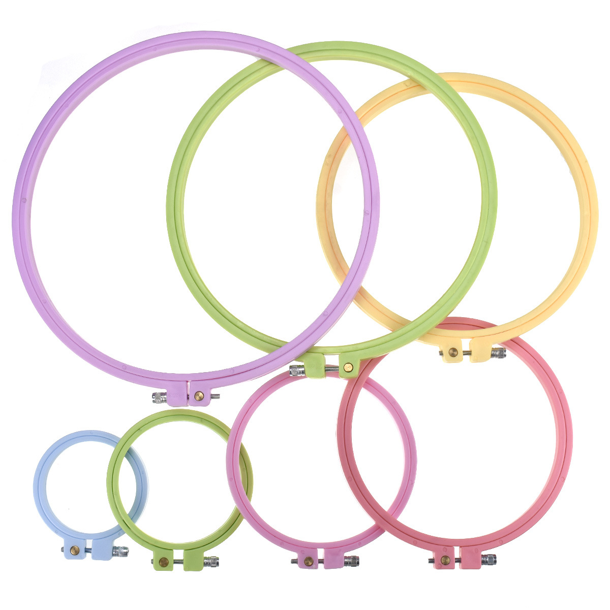 1/7pcs 7-25cm Plastic Embroide - Embroidery Details ulasan dan harga