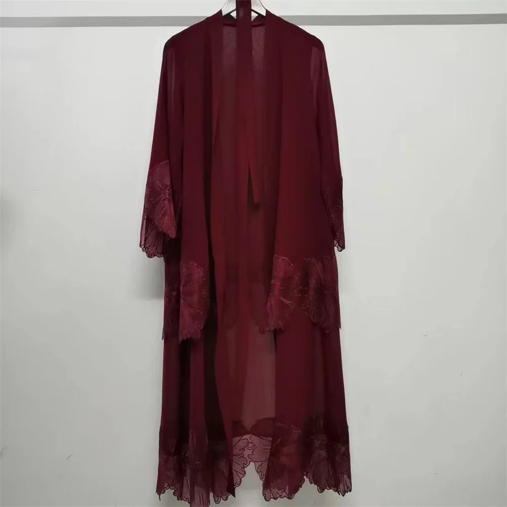 Muslim Women Embroidery Maxi D - Embroidery Kaftan ulasan dan harga