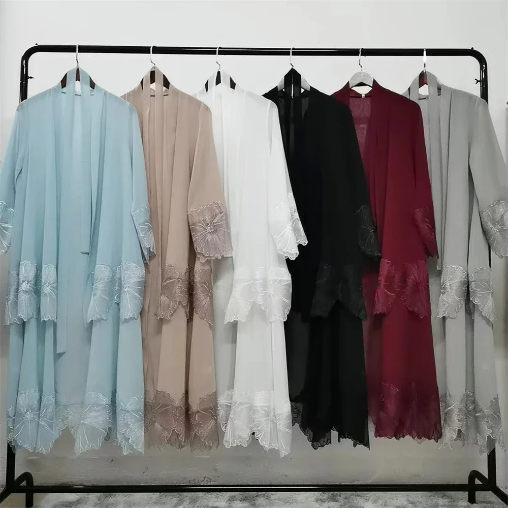 Muslim Women Embroidery Maxi D - Embroidery Kaftan ulasan dan harga