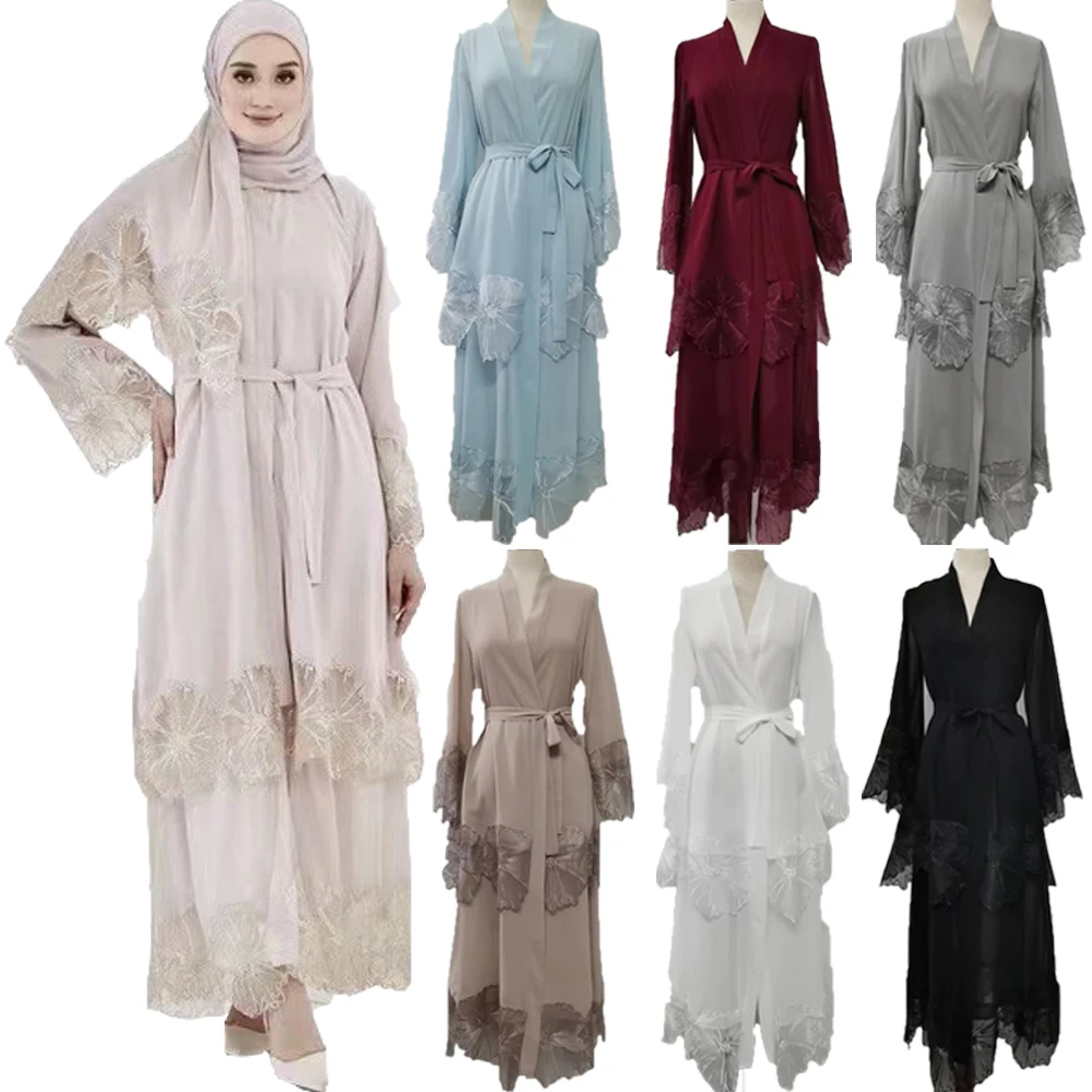 Muslim Women Embroidery Maxi D - Embroidery Kaftan ulasan dan harga