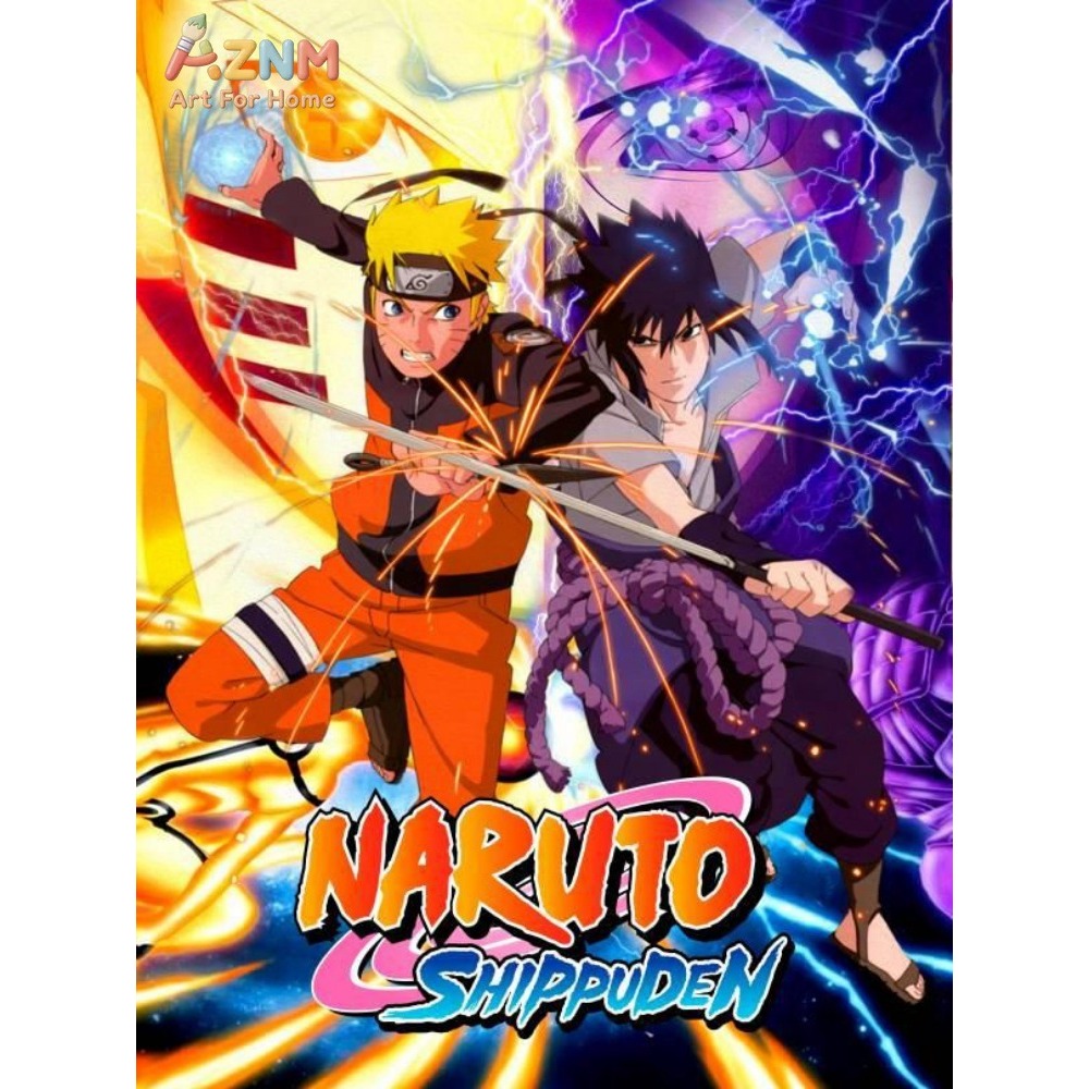 Frameless 1pc Naruto Class Sev - Embroidery Pattern ulasan dan harga