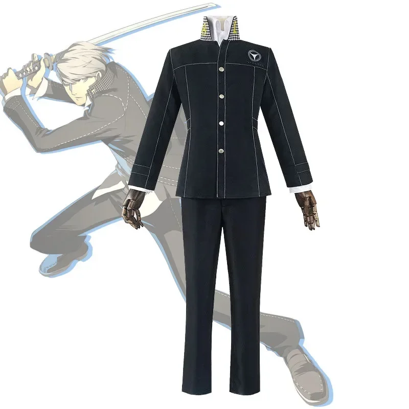 Persona 4 Narukami Yuu Cosplay - Embroidery Shirt ulasan dan harga