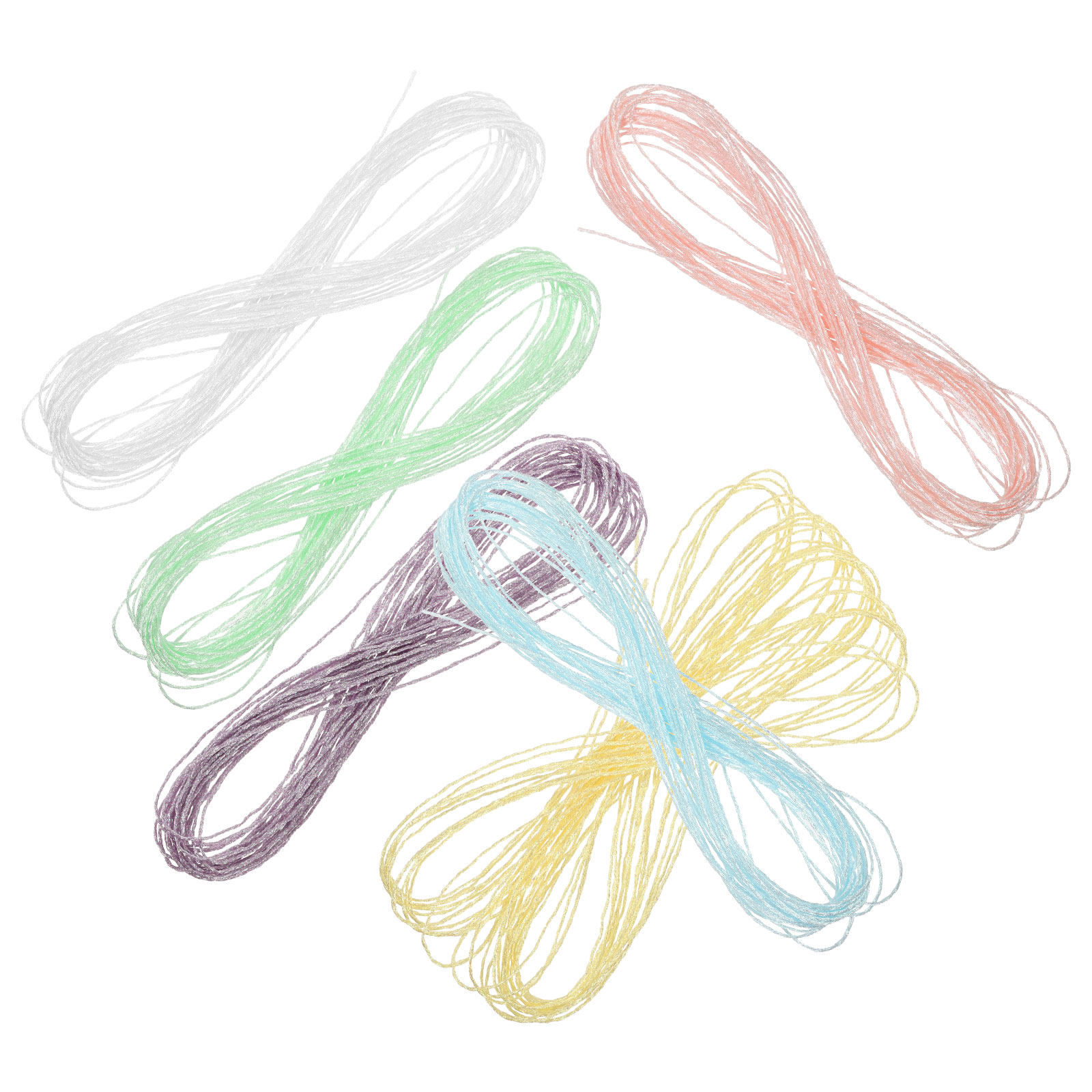 6 Rolls Colored Embroidery Thr - Embroidery Diy ulasan dan harga