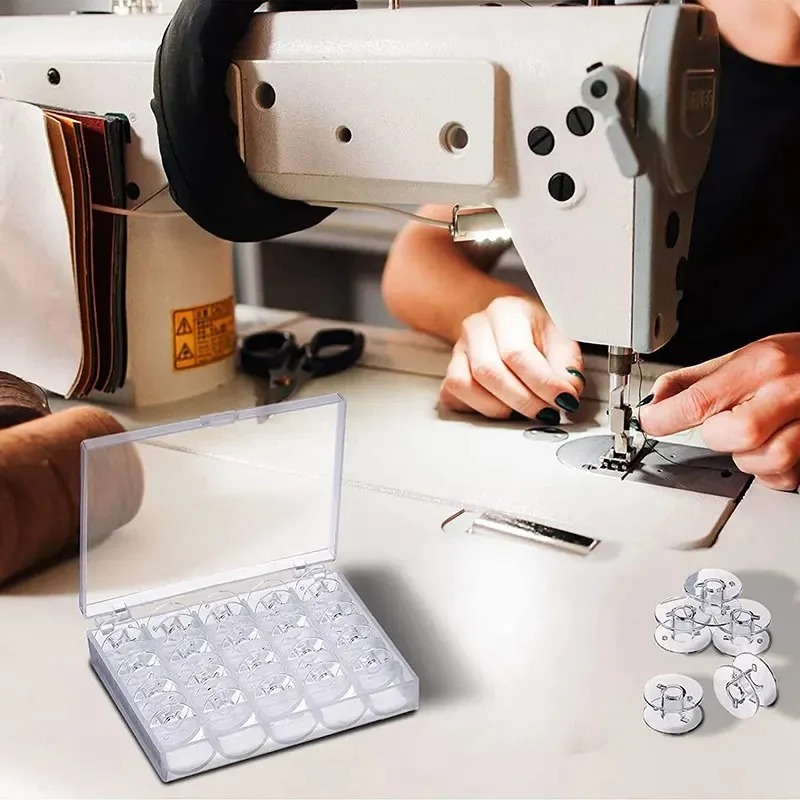 25pcs Home Sewing Machine Bott - Embroidery Yarns ulasan dan harga