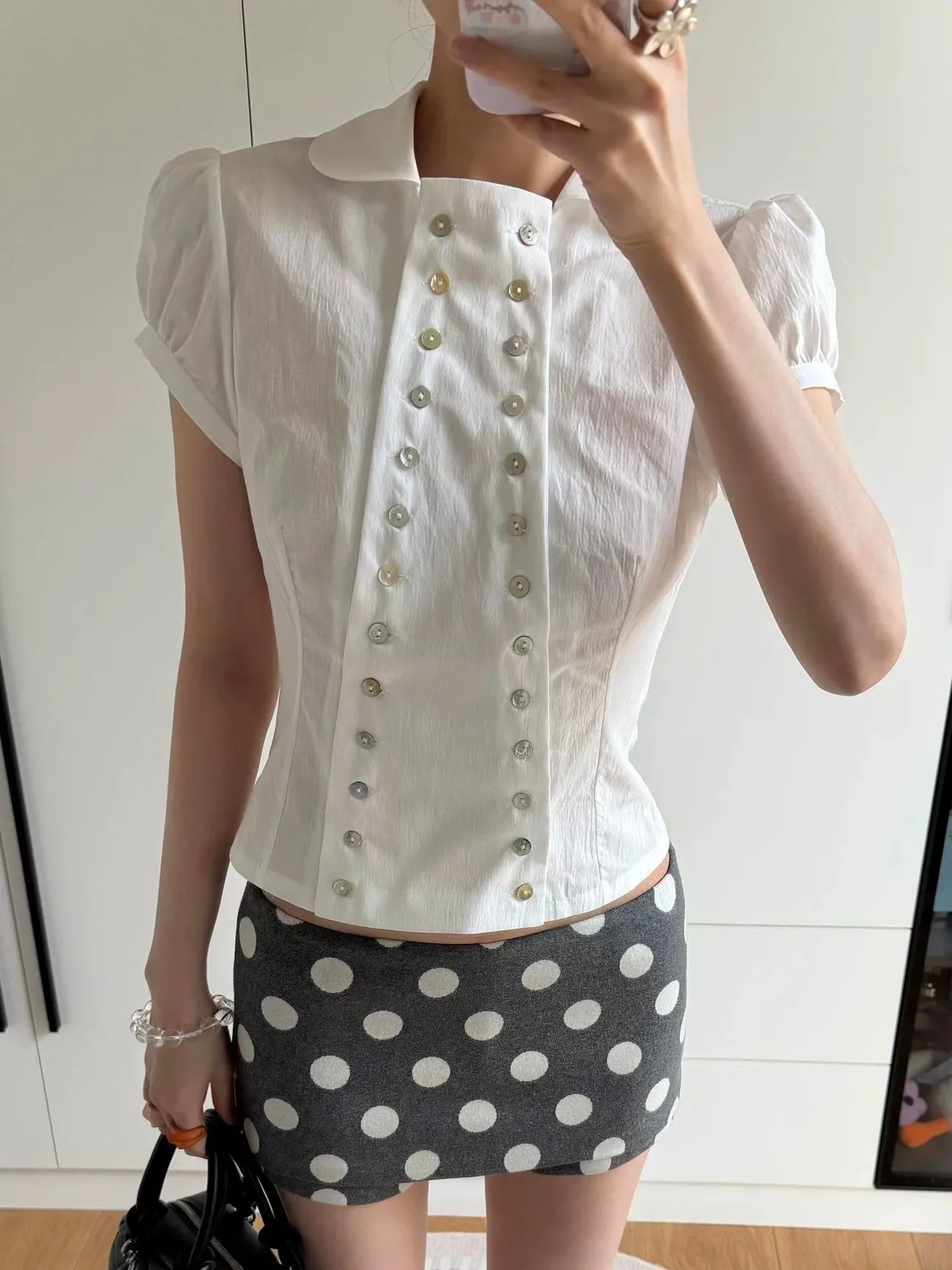 Y2K Aesthetic Peter Pan Collar - Embroidery Online ulasan dan harga