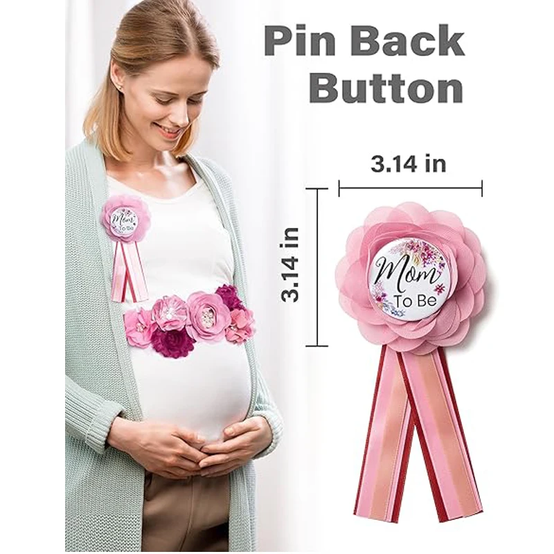 Flower Sash Set-Baby Shower Mo - Embroidery Kaftan ulasan dan harga