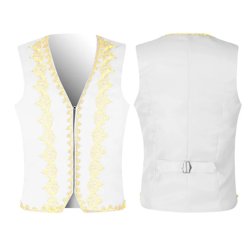 Medieval Gold Embroidery Baroq - Embroidery Vest ulasan dan harga