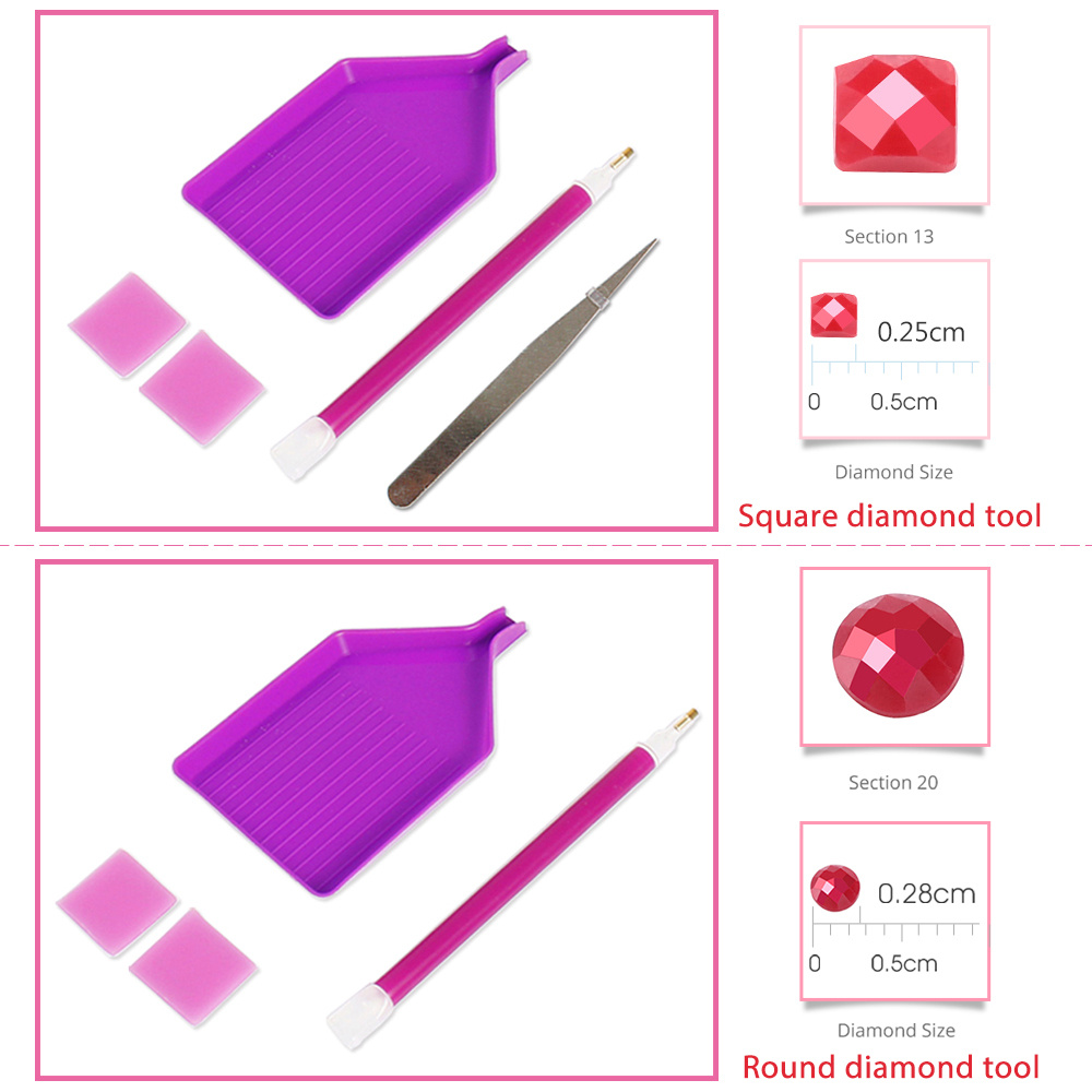Momoart 5D DIY Diamond Mosaic  - Embroidery Pattern ulasan dan harga