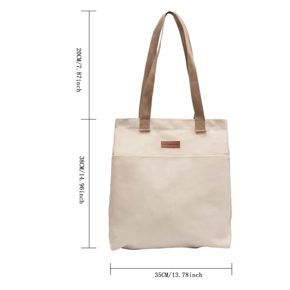 1Pc Women's Tote Bag Canvas Se - Embroidery Yarns ulasan dan harga
