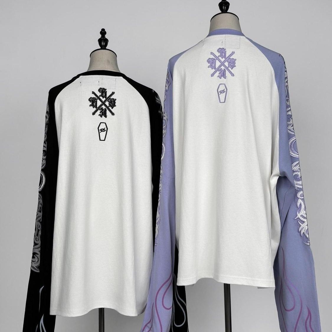 Y2K Japanese Harajuku Streetwe - Embroidery Shirt ulasan dan harga