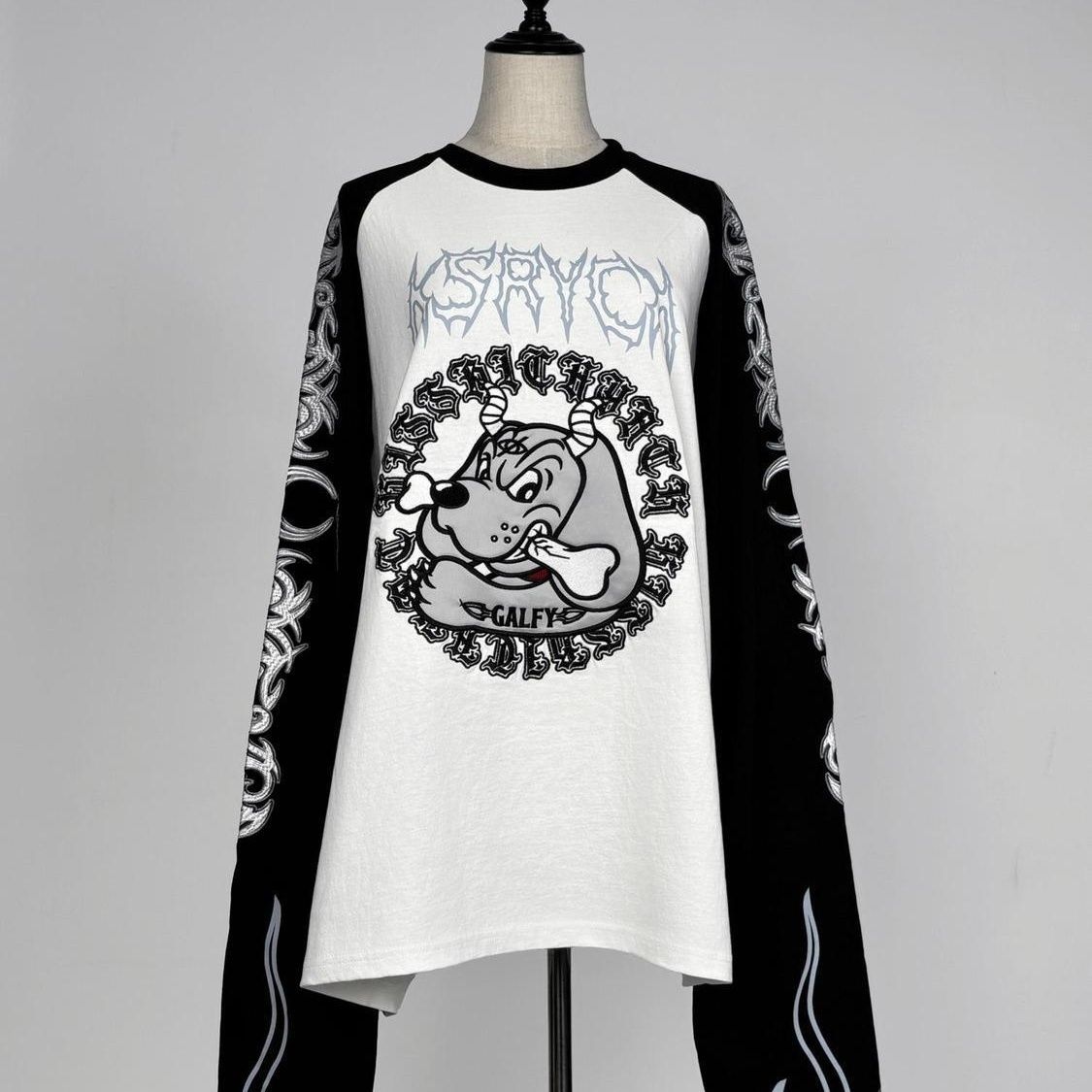 Y2K Japanese Harajuku Streetwe - Embroidery Shirt ulasan dan harga