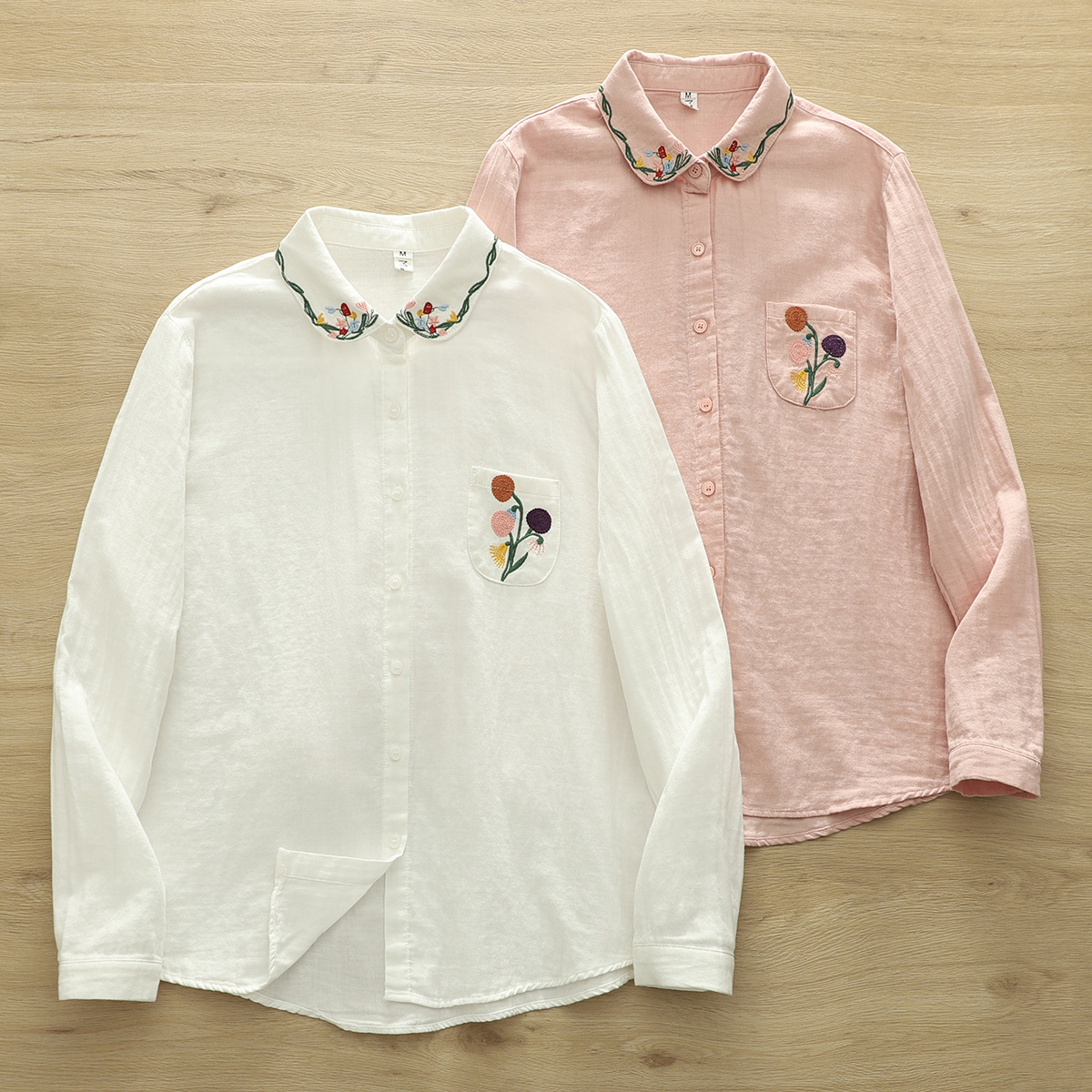 2026 Korean clothes ladies top - Embroidery Yarns ulasan dan harga