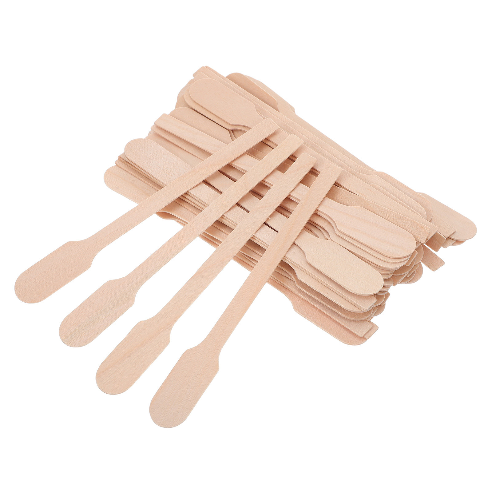 200Pcs Wooden Paint Stirring S - Embroidery Art Painting ulasan dan harga