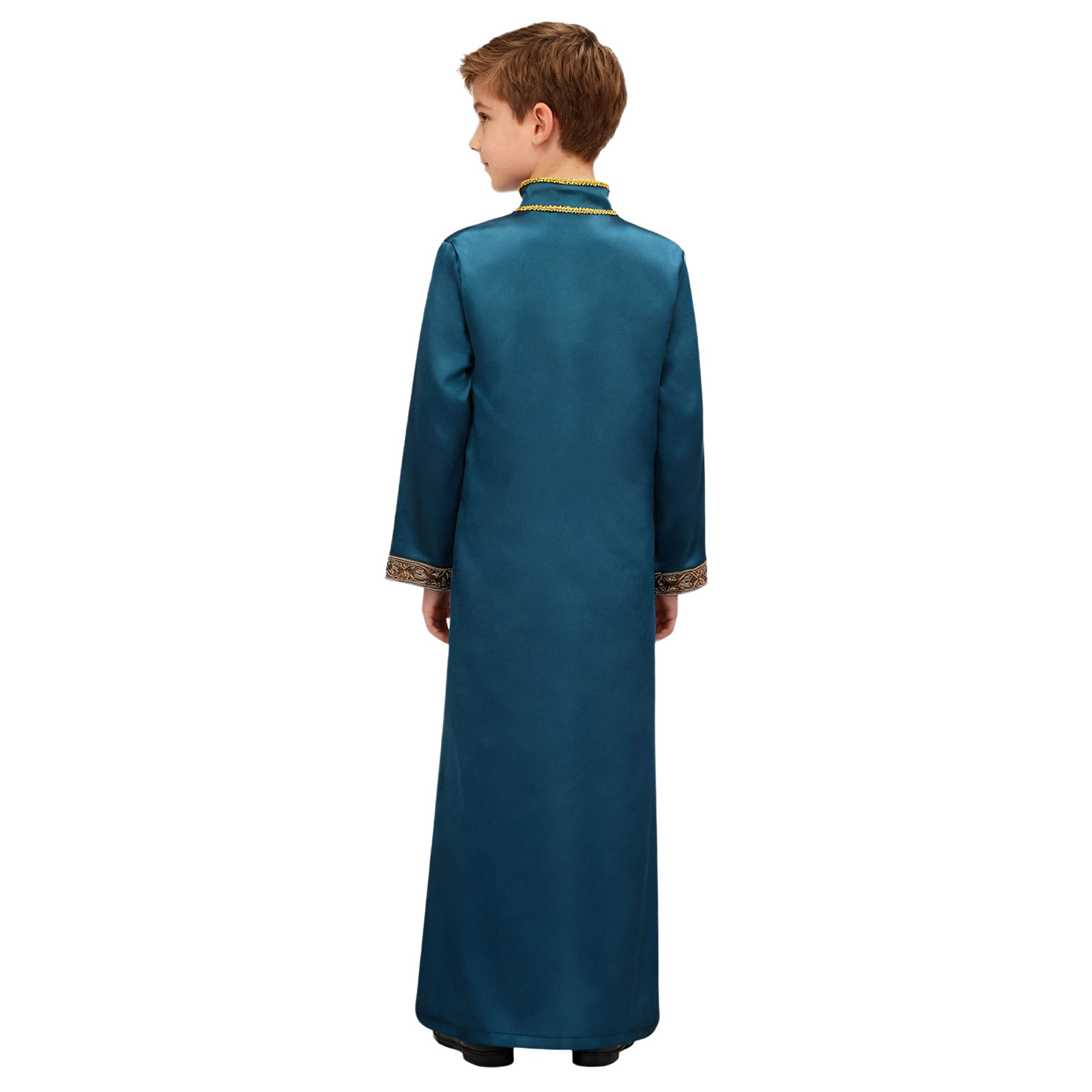Boys Gold Embroidery Maxi Musl - Embroidery Kaftan ulasan dan harga
