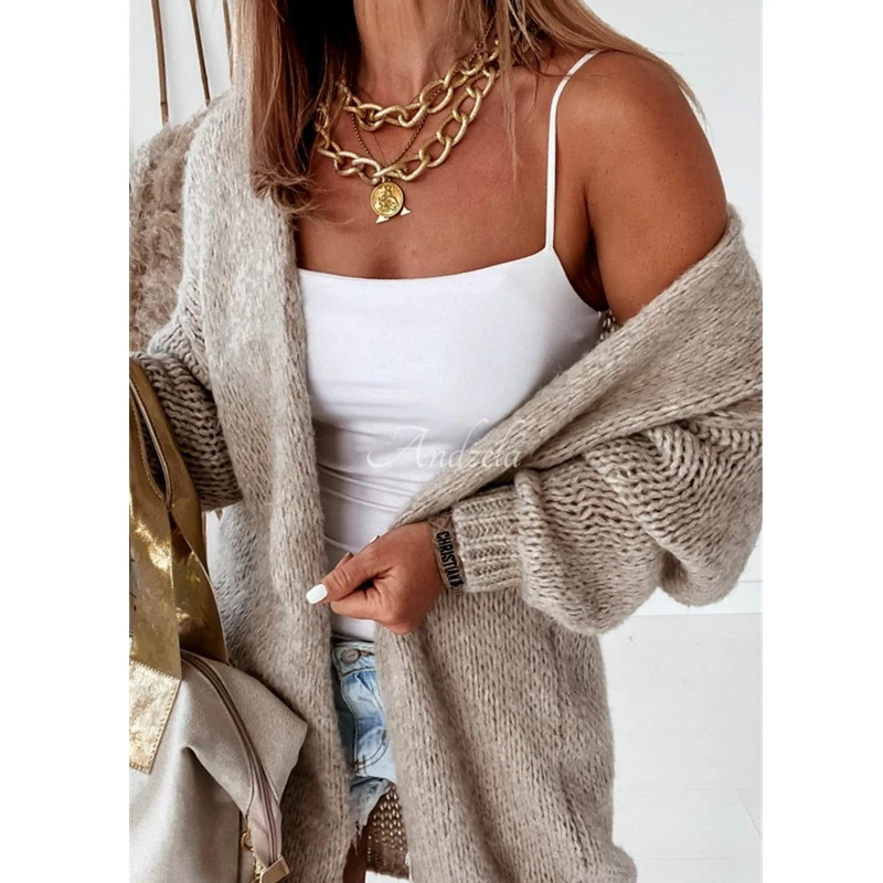 Women's Cardigan Knitted Sweat - Embroidery Online ulasan dan harga