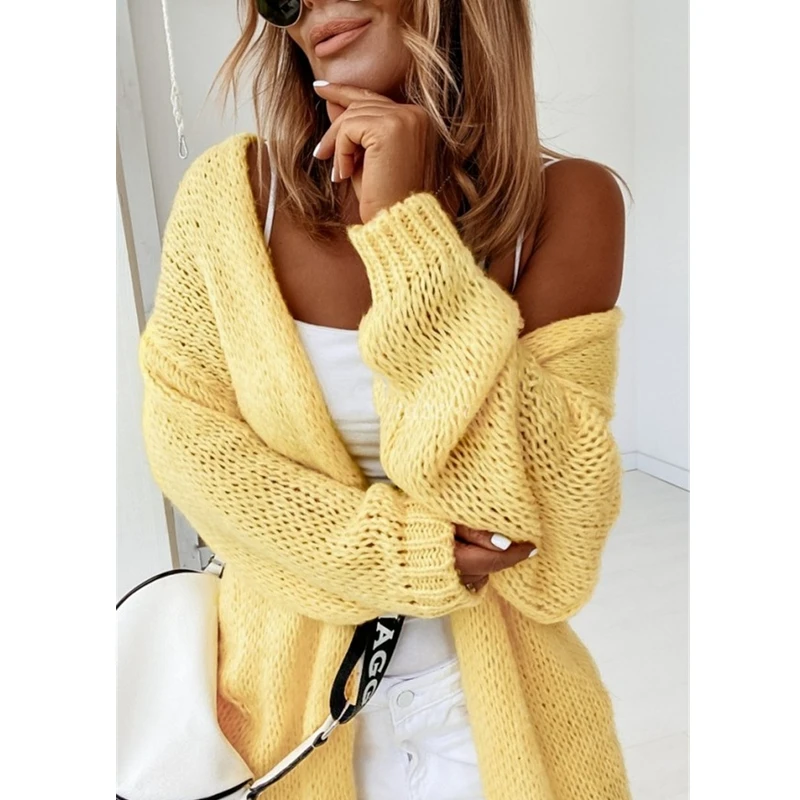 Women's Cardigan Knitted Sweat - Embroidery Online ulasan dan harga