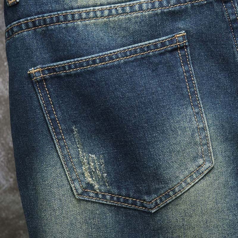 New European and American styl - Embroidery Jeans ulasan dan harga