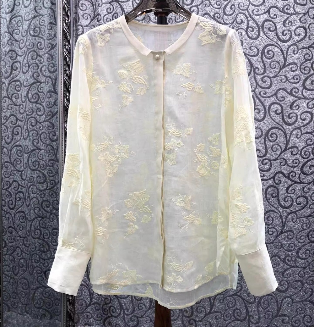 Top Quality New Fashion Style  - Embroidery Yellow Flower ulasan dan harga